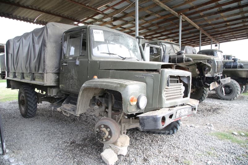 Ermenistan Ordusunun Kaçarken Geride Bıraktığı Silahlar ve Araçlar